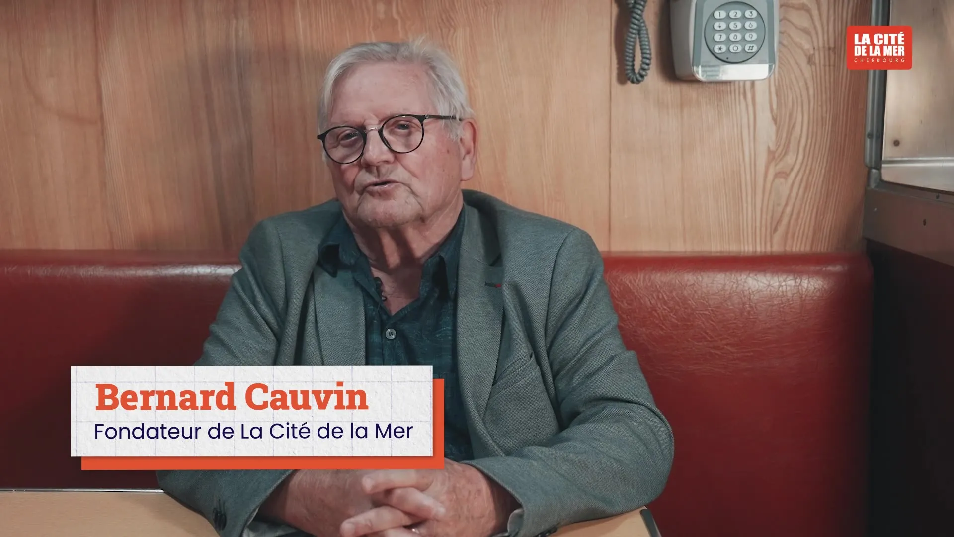 Bernard Cauvin, interviewé dans la vidéo sur Le Redoutable
