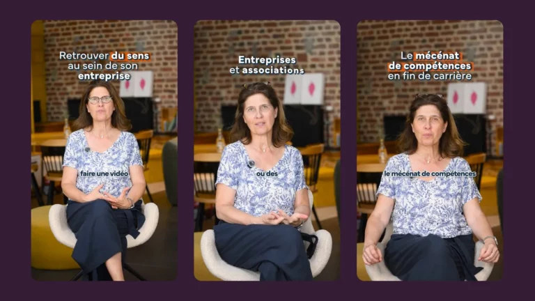 Trois vidéos snack content LinkedIn réalisées pour Networkcoeur